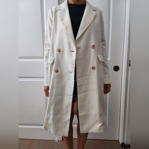 Linen coat